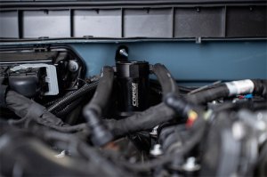 Ford Bronco Oil Catch Can - CORSA Performance - 6061 Aluminum, Multi-Stage Separation, 3 oz Capacity - `21-`25